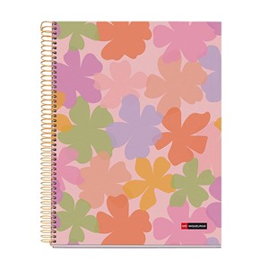 NOTEBOOK MIQUEL RIUS DESIGNER 4 SUBJECT -  pastelpetals